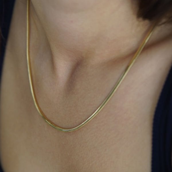 Balık Sırtı Zincir 3mm