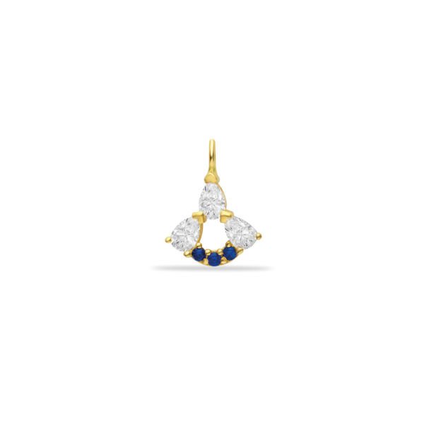 Taşlı Renkli Charm