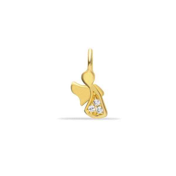 Taşlı Melek Charm