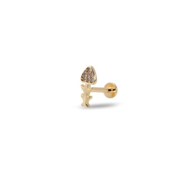 Taşlı Kılçık Piercing