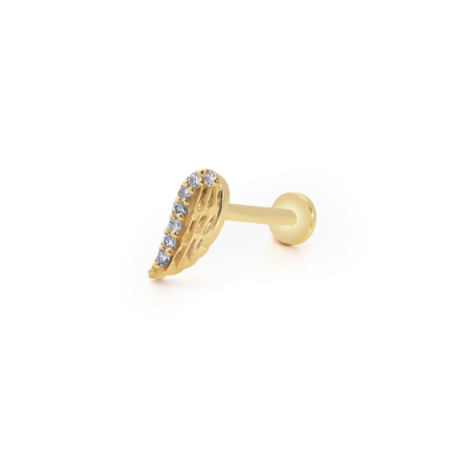 Taşlı Melek Kanadı Piercing