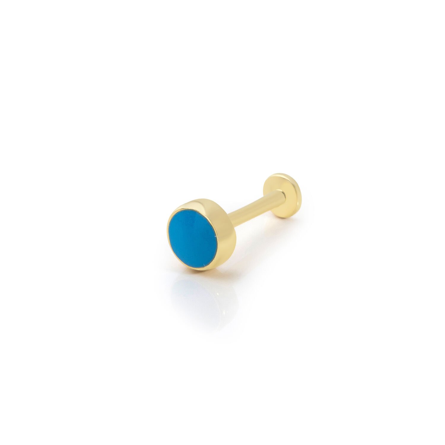 Mavi Nokta Piercing